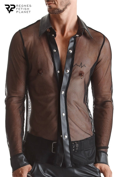 Chemise transparente Cesare - Regnes Regnes