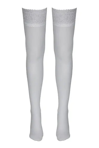 Bas autofixants blanc - Cotelli Legwear Cotelli Legwear