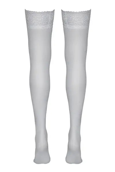 Bas autofixants blanc - Cotelli Legwear Cotelli Legwear