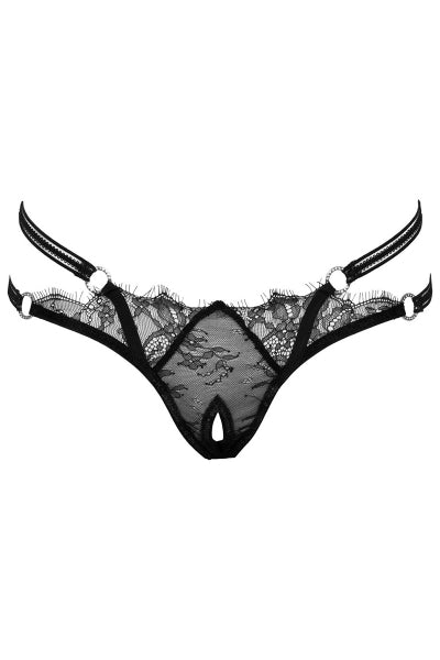 String ouvert Rio noir en dentelle - Cottelli LINGERIE Cotelli Lingerie