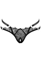 String ouvert Rio noir en dentelle - Cottelli LINGERIE Cotelli Lingerie